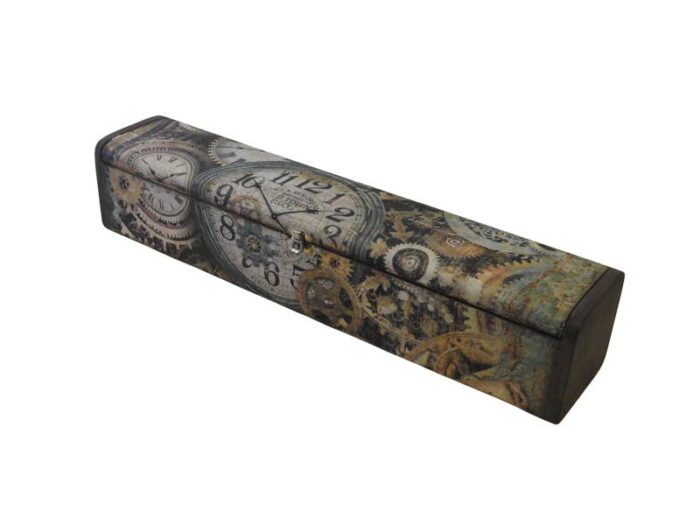 Óradoboz- Kézzel készített, egyedi decoupage technikával órás doboz I Gabriart.hu Debrecen